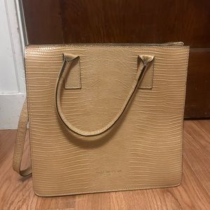 Tan Viola Castellini purse
